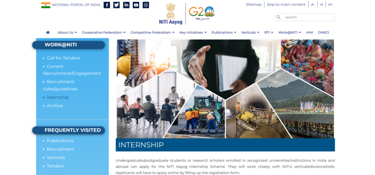 A Comprehensive Guide to NITI Aayog Internships